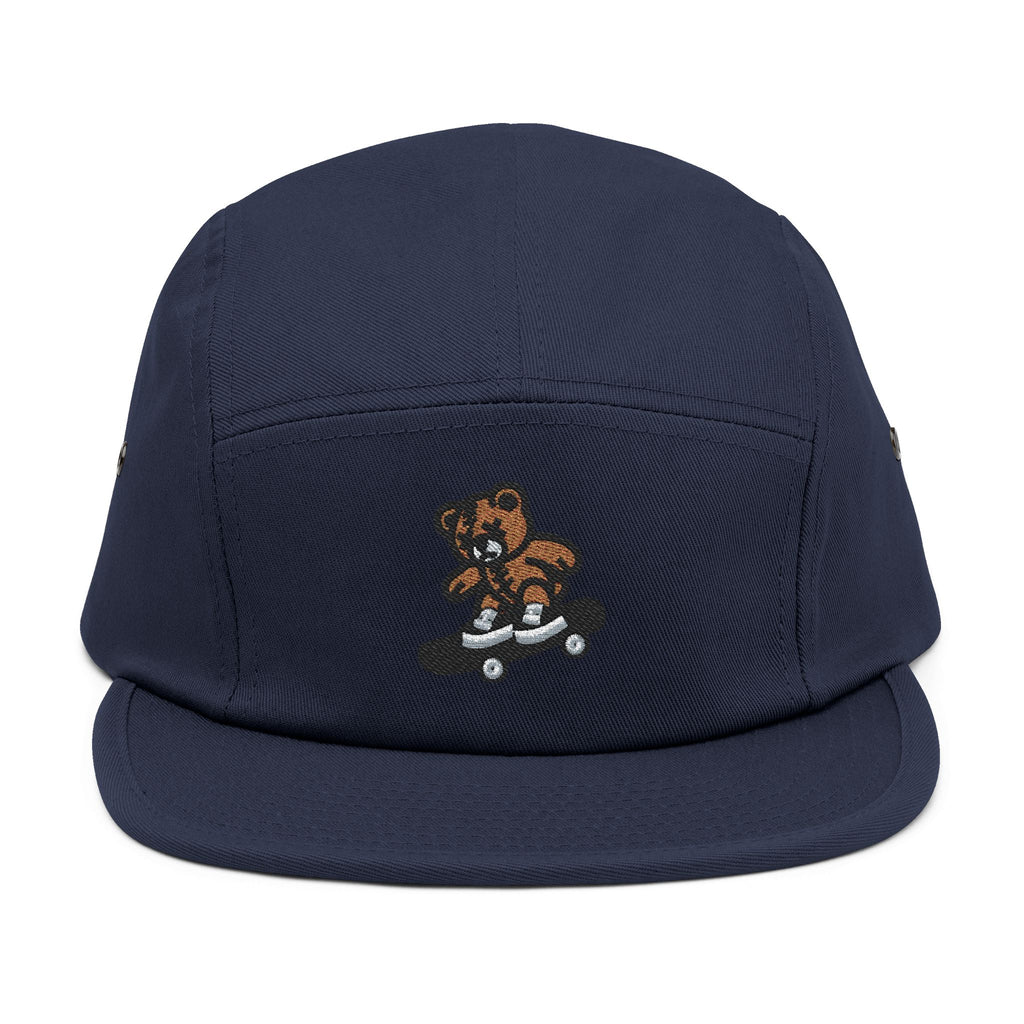 Skating Teddy 5-Panel Cap