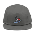 Surfing Bulldog 5-Panel Cap