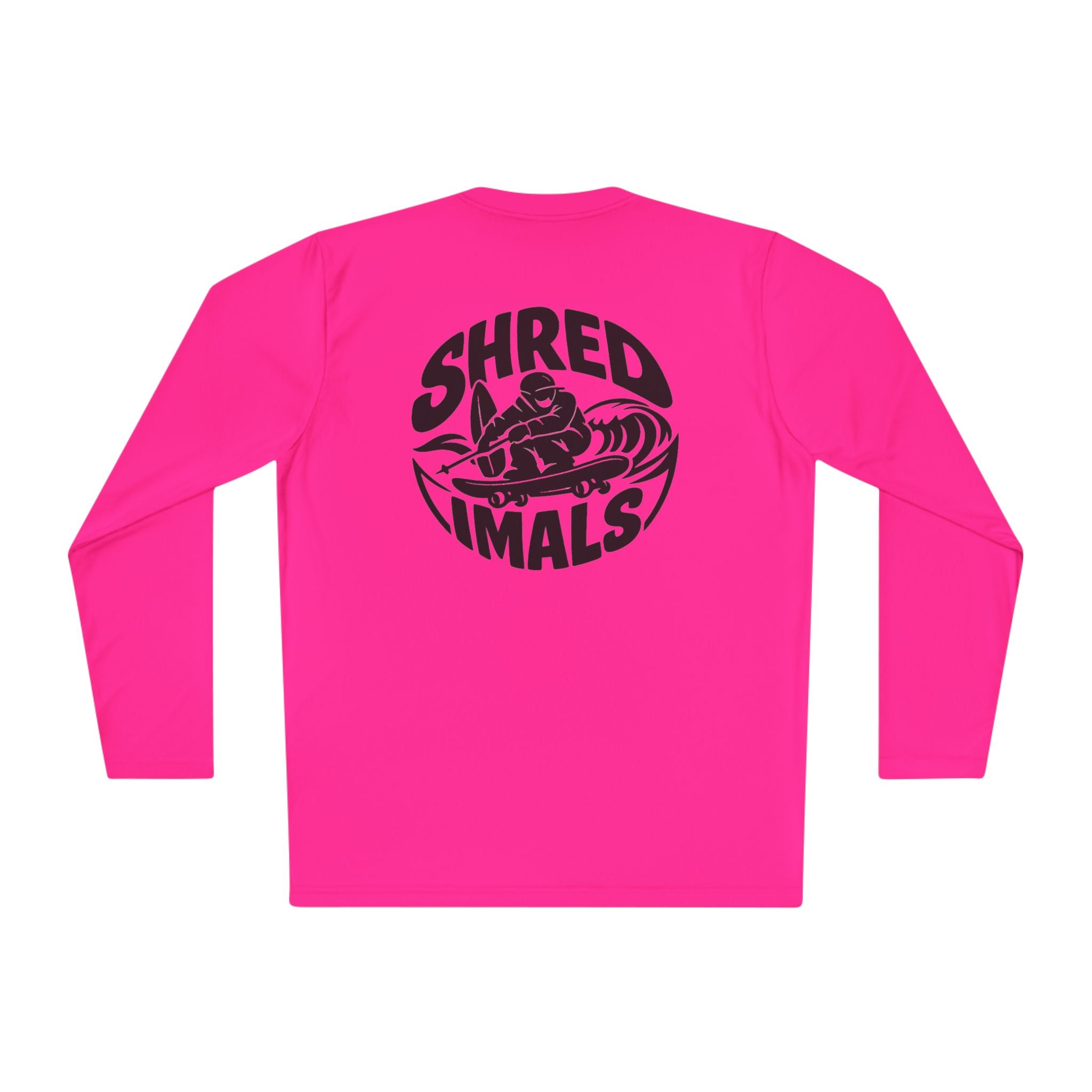 Unisex Long Sleeve Tee (Sport-Tek) - Skating Teddy