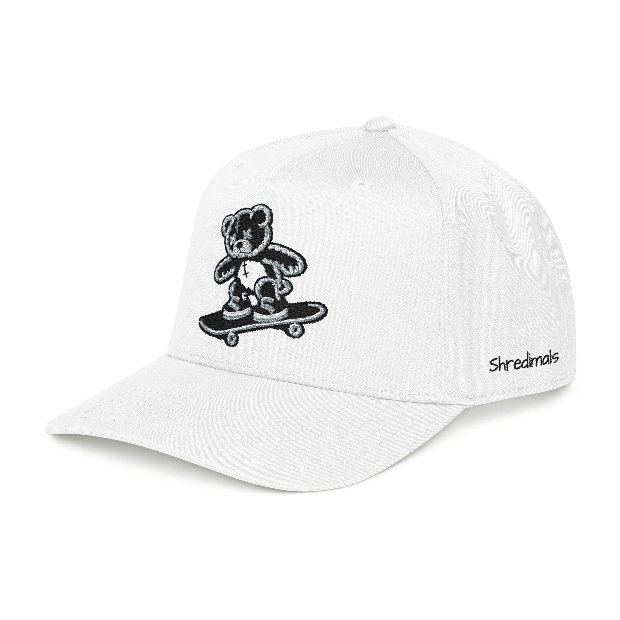 Skating Teddy Baseball Cap
