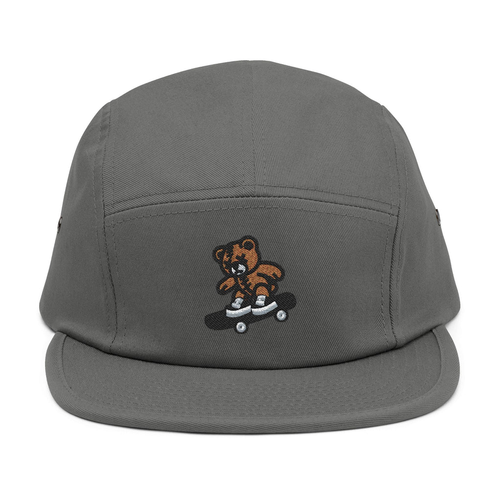 Skating Teddy 5-Panel Cap