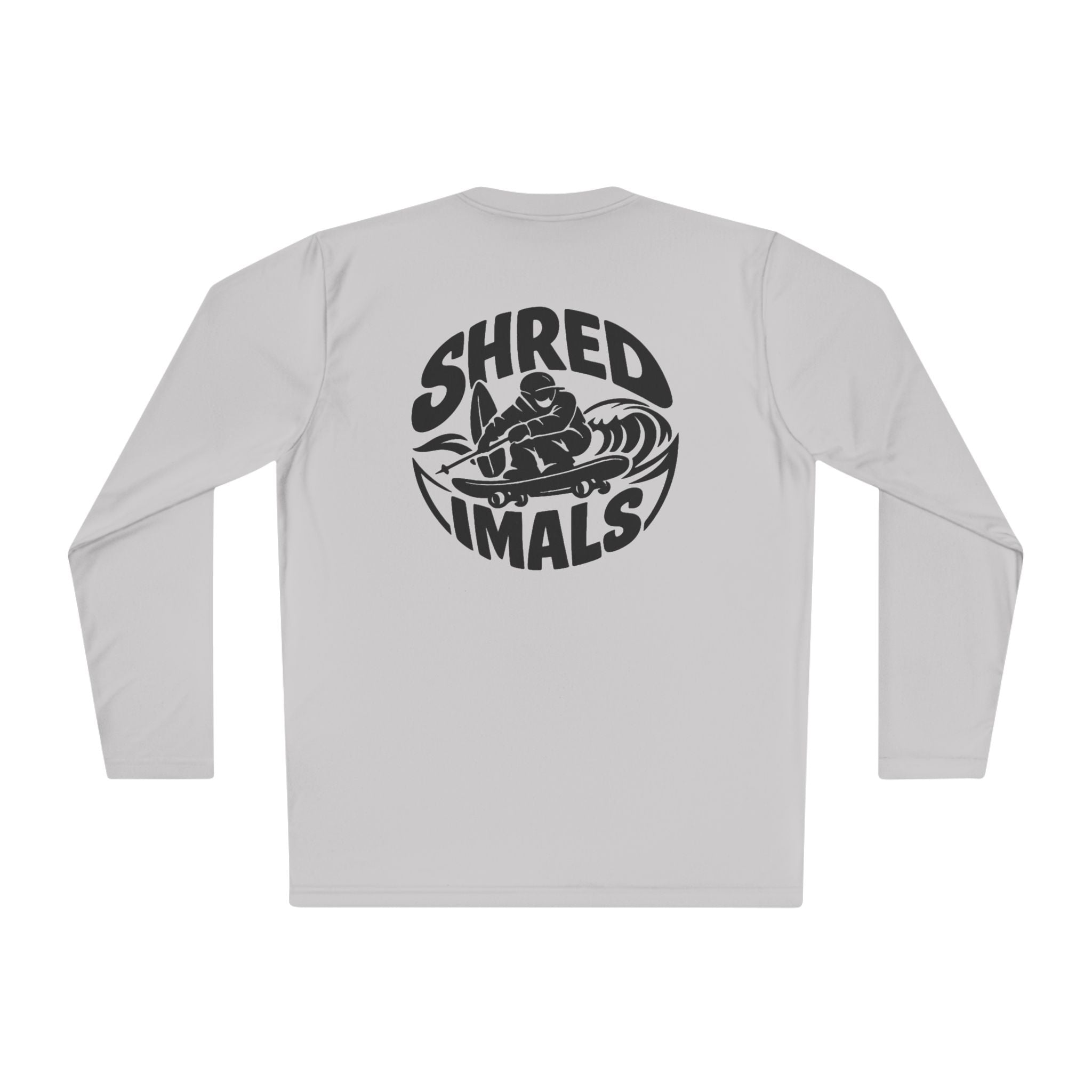 Unisex Long Sleeve Tee (Sport-Tek) - Skating Teddy