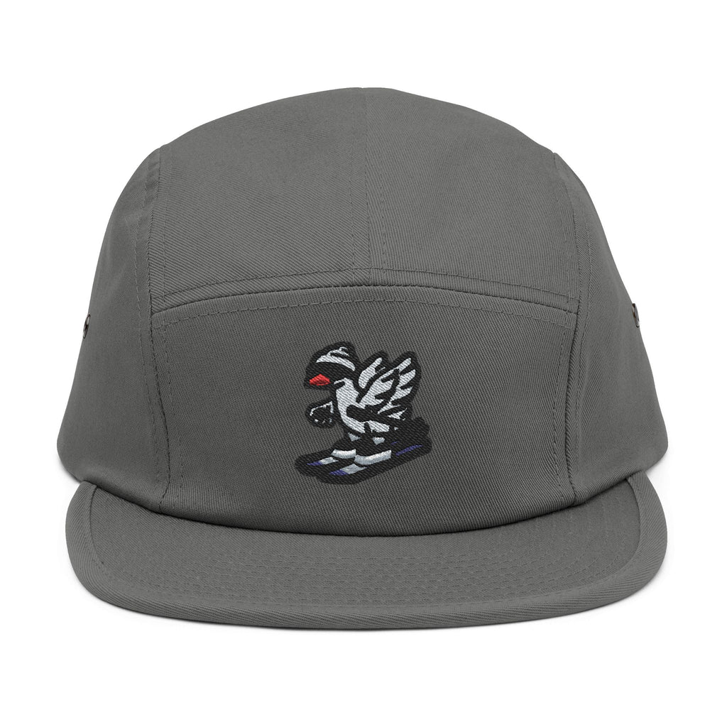 Skiing Goose 5-Panel Cap
