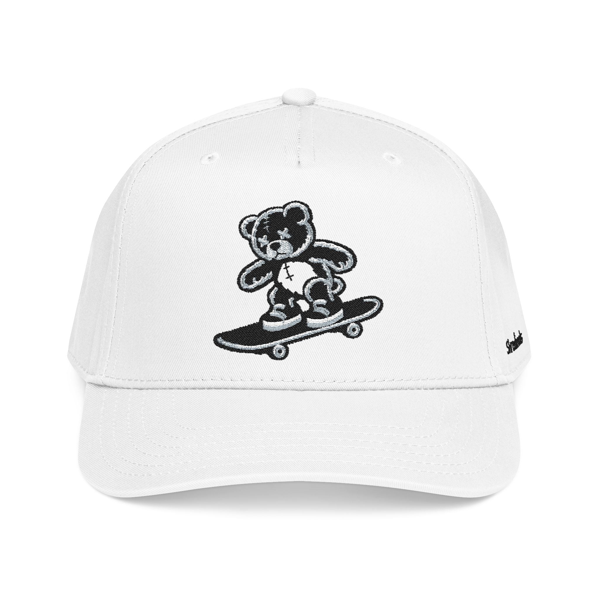 Skating Teddy Baseball Cap