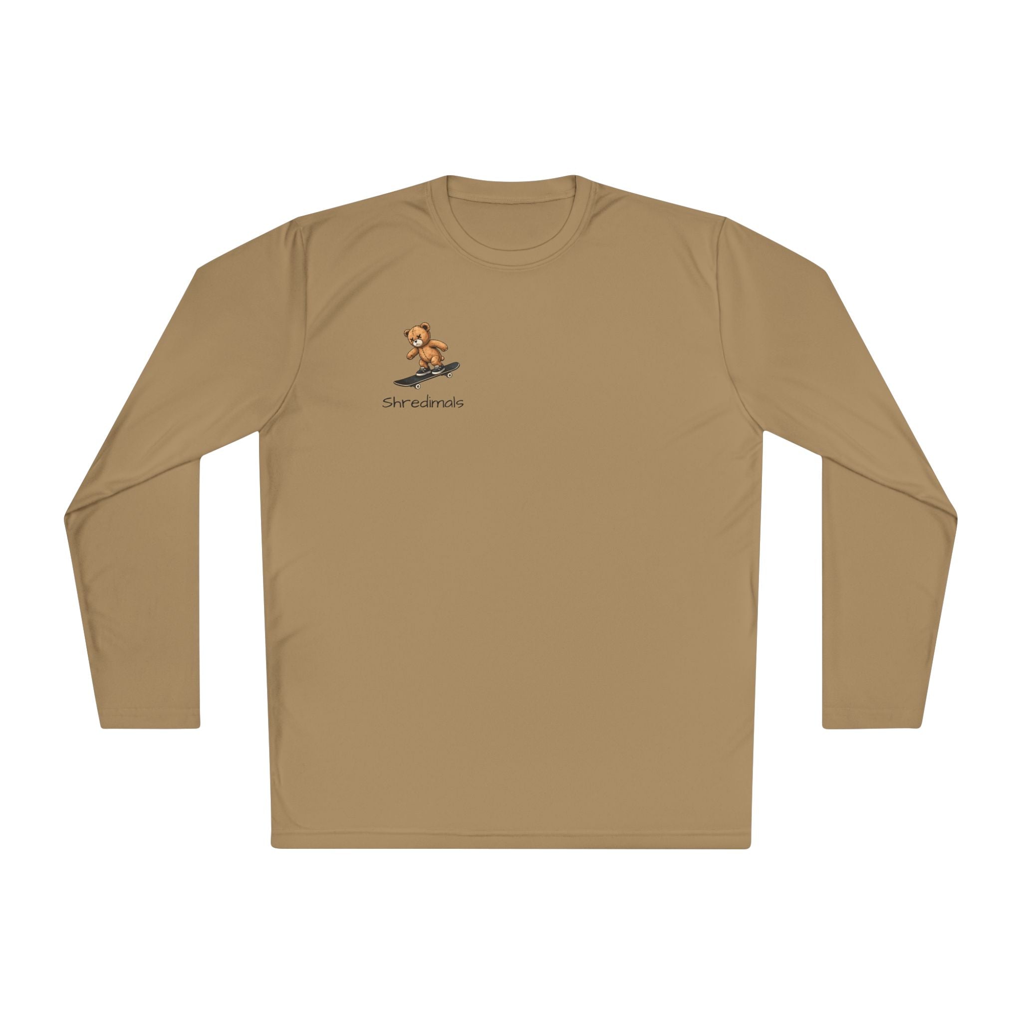 Unisex Long Sleeve Tee (Sport-Tek) - Skating Teddy
