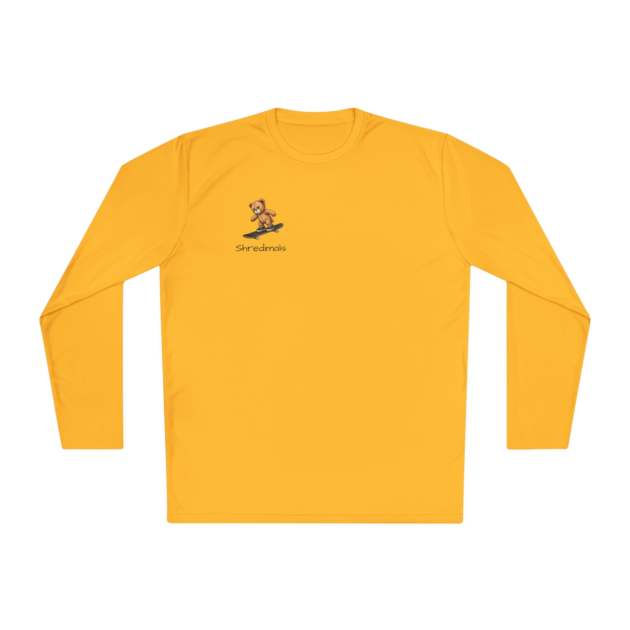 Unisex Long Sleeve Tee (Sport-Tek) - Skating Teddy