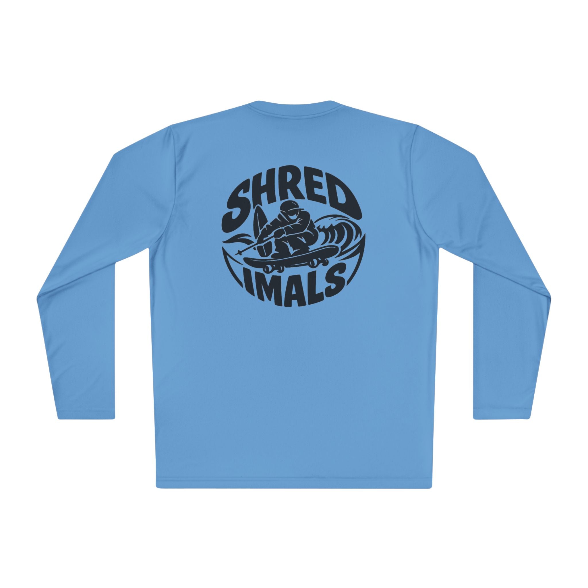 Unisex Long Sleeve Tee (Sport-Tek) - Skating Teddy