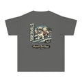 Youth Unisex Graphic Tee - Surfing Bulldog