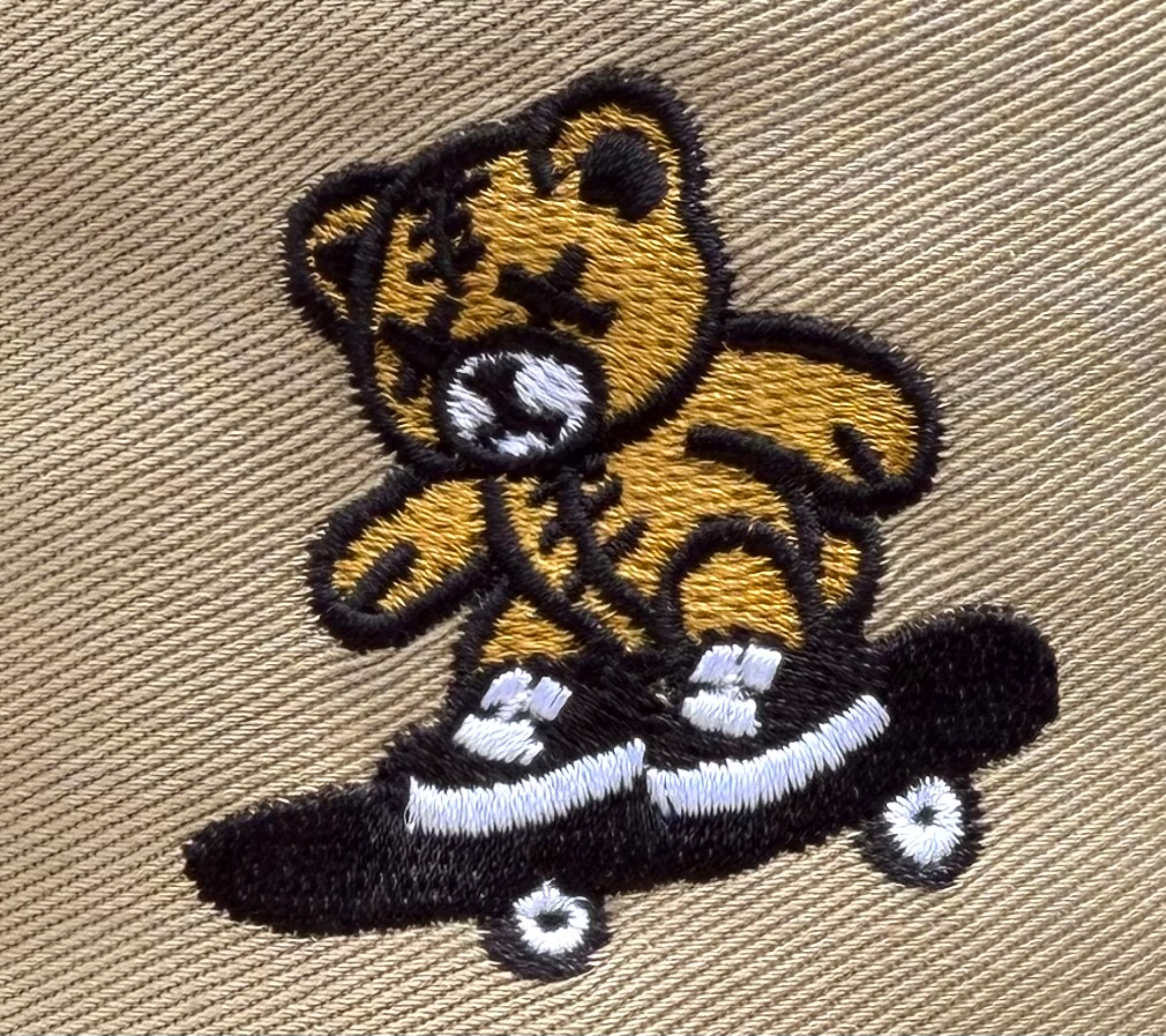 Skating Teddy 5-Panel Cap